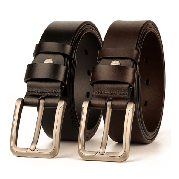 Matt Finish Casual Leather Belt