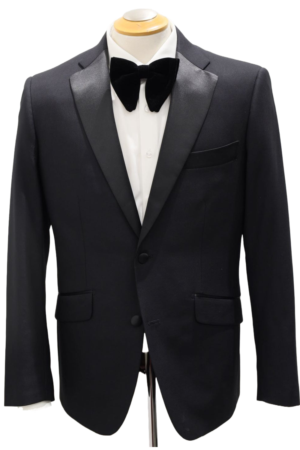Classic Black Tuxedo Jacket with Black Pants