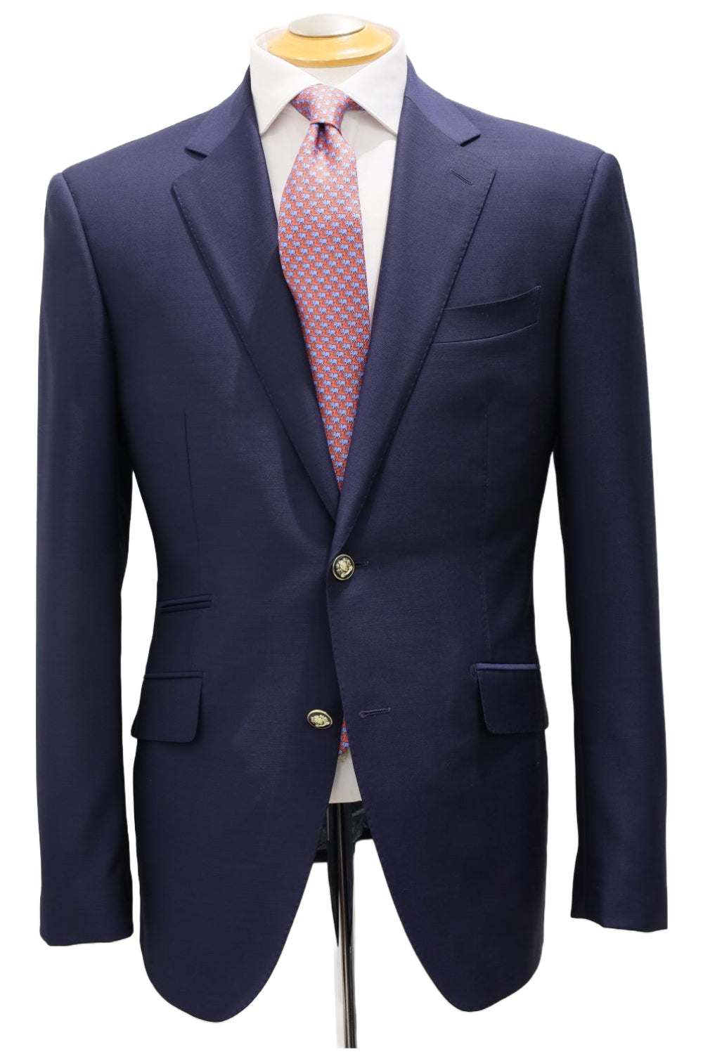 Classic Navy Nautical Wool Blazer