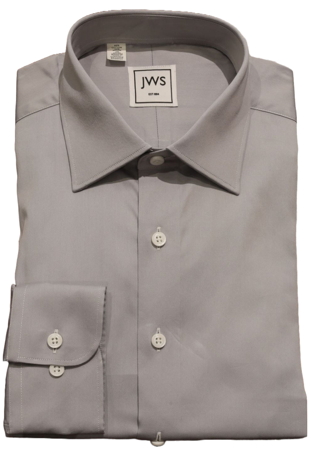 Solid silver Grey cotton lycra shirt