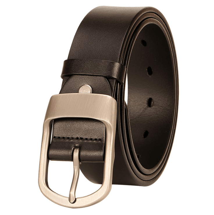 Stylish Leather Belt - Just White Shirts