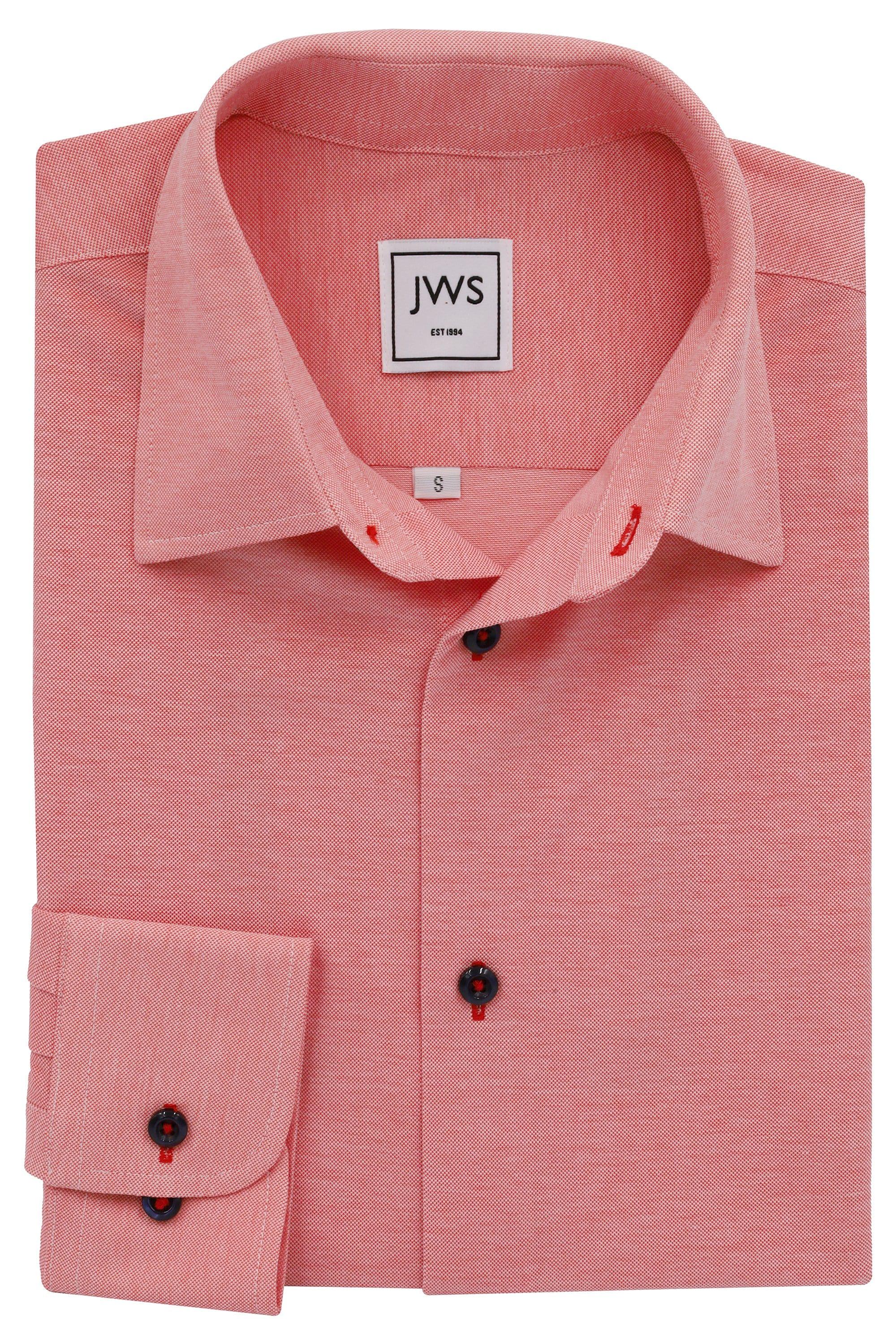 Salmon Men's Dress Shirt Salmon Men's Dress Shirt