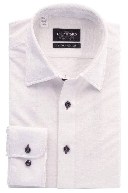 The Athleshirt - Cotton Knit White Shirt