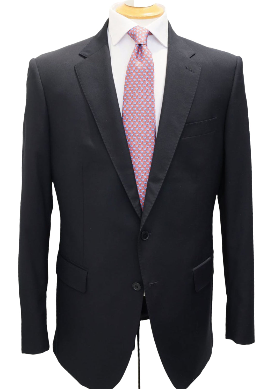 Black Italian Wool Suit