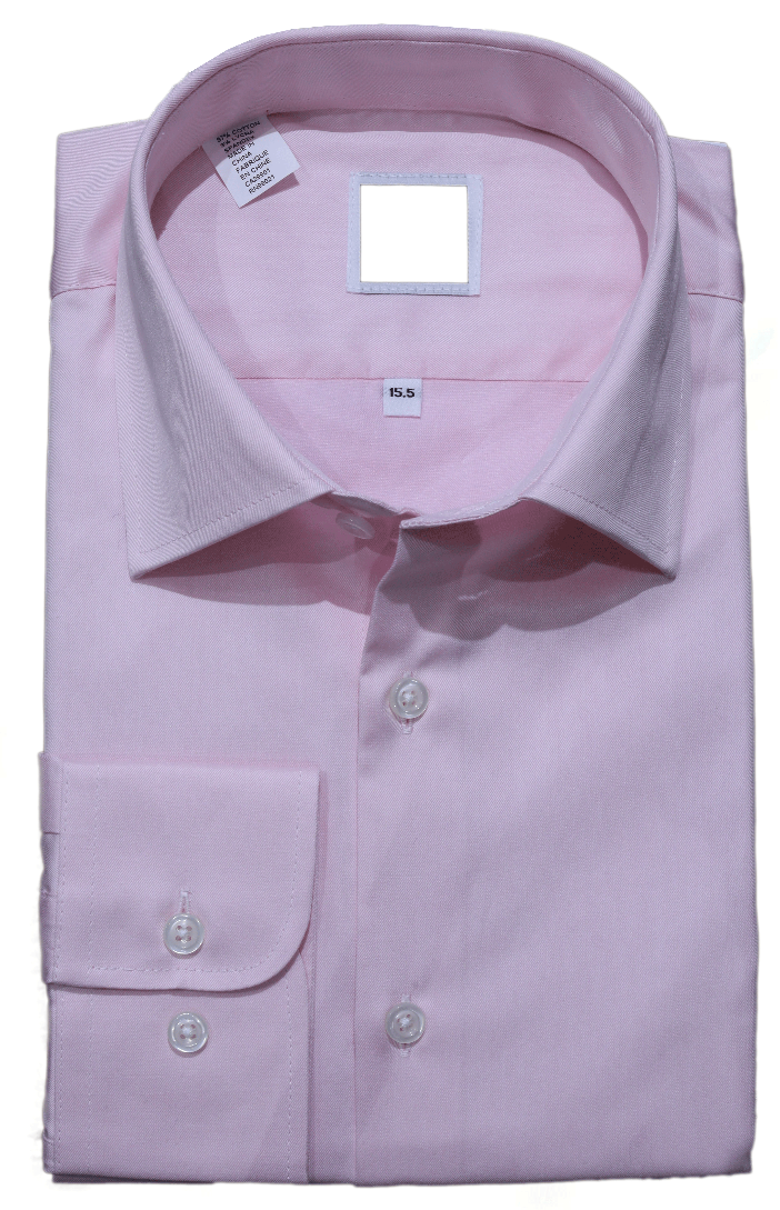 Light Pink Egyptian Cotton Non Iron Dress Shirt