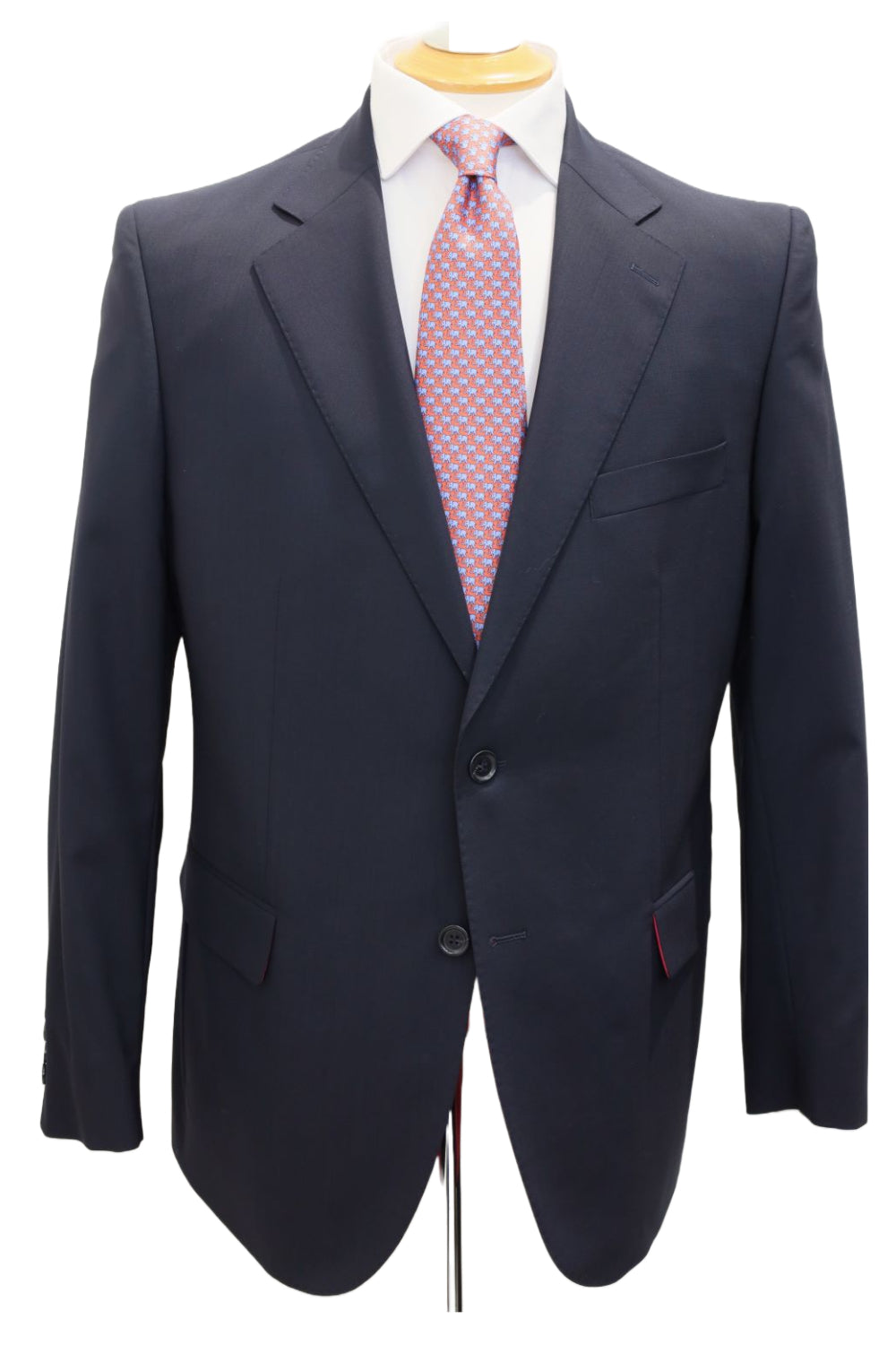 Navy Blue Italian Wool Suit