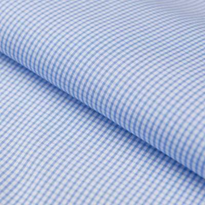 Light Blue Micro-Check - Just White Shirts