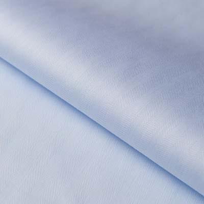 Non-Iron Solid Light Blue Shirt - Just White Shirts